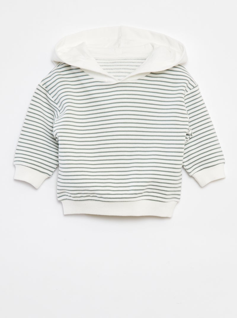 Ensemble Sweat + t-shirt + jogging - 3 pièces Vert - Kiabi
