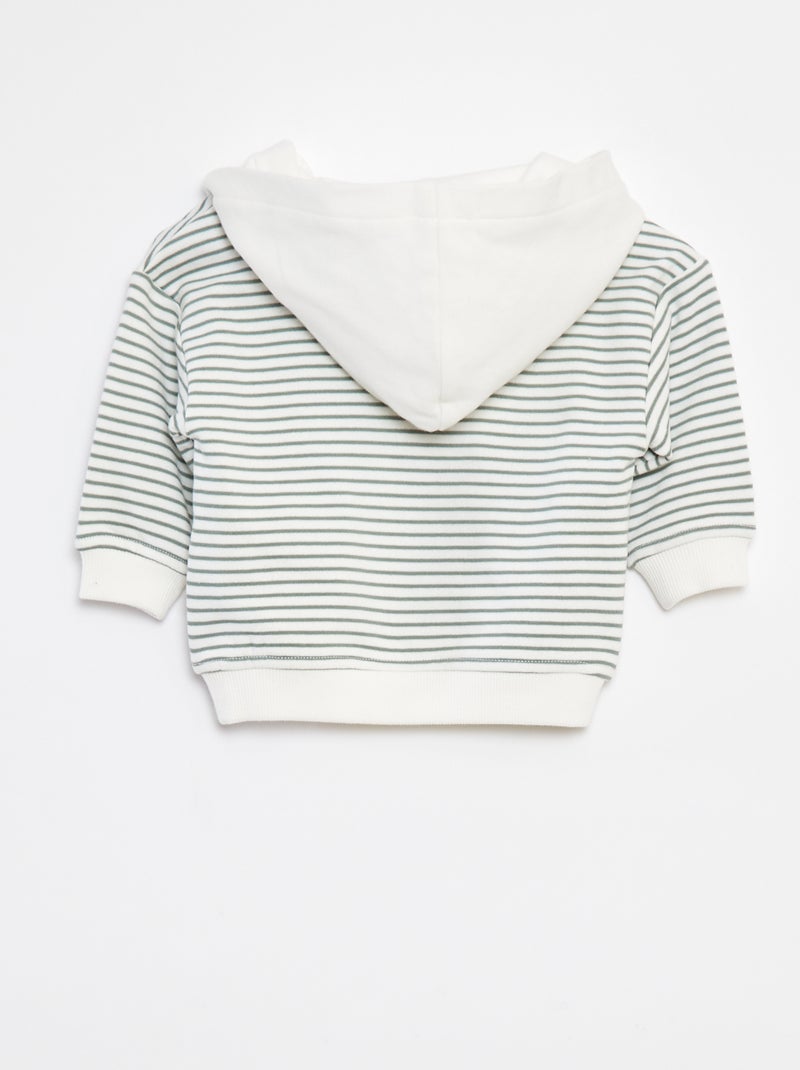 Ensemble Sweat + t-shirt + jogging - 3 pièces Vert - Kiabi