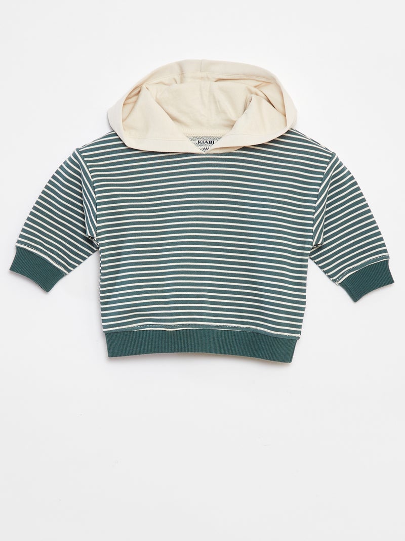 Ensemble Sweat + t-shirt + jogging - 3 pièces Vert - Kiabi