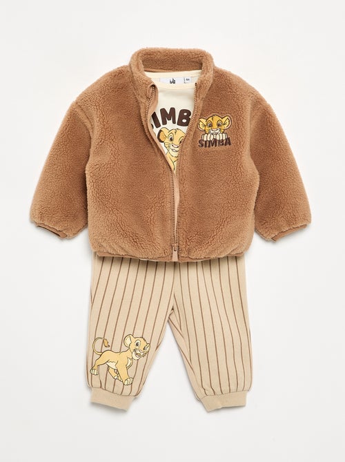 Ensemble sweat + t-shirt + pantalon 'Disney' - 3 pièces - Kiabi