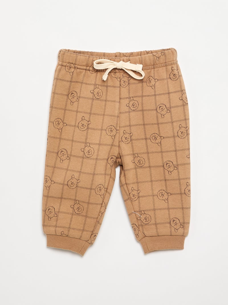 Ensemble sweat + t-shirt + pantalon 'Winnie' 'Disney' - 3 pièces Beige - Kiabi
