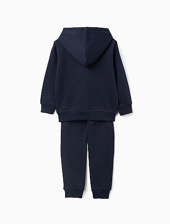 Ensemble Sweat Zippé à Capuche + T-Shirt + Pantalon