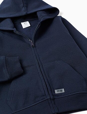 Ensemble Sweat Zippé à Capuche + T-Shirt + Pantalon