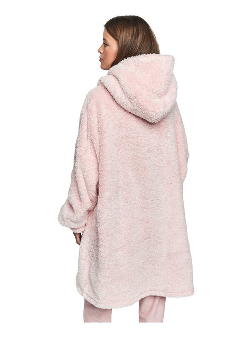 Ensemble sweatshirt poncho à capuche et coussin PC1 STYLE ADD - Kiabi