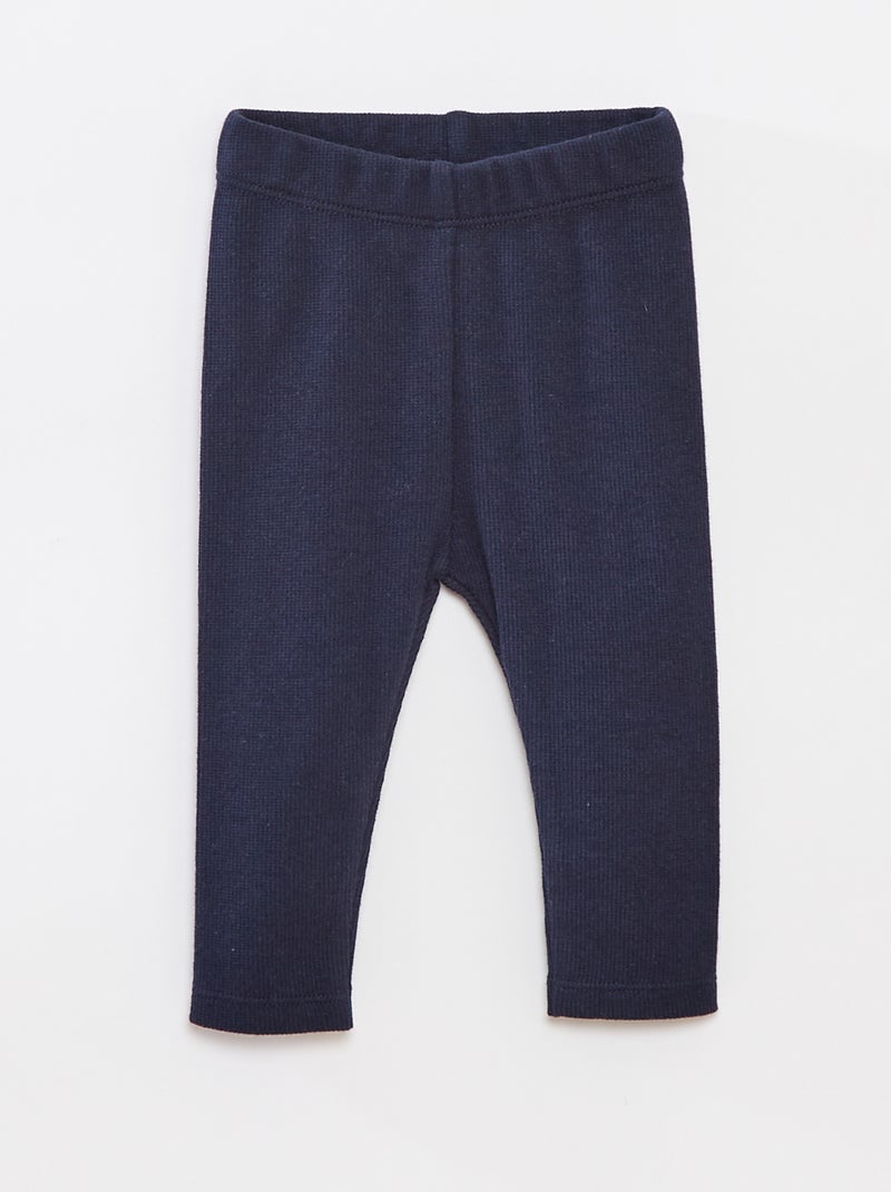 Ensemble t-shirt à manches longues + legging - 2 pièces Blanc - Kiabi