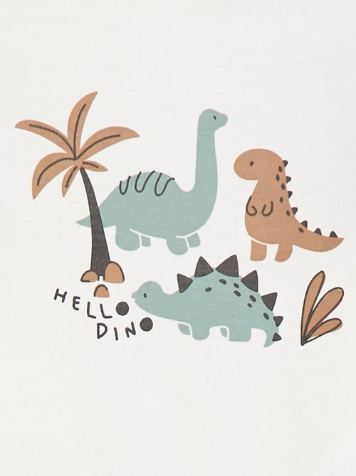 Ensemble t-shirt à manches longues + pantalon - 2 pièces - Kiabi