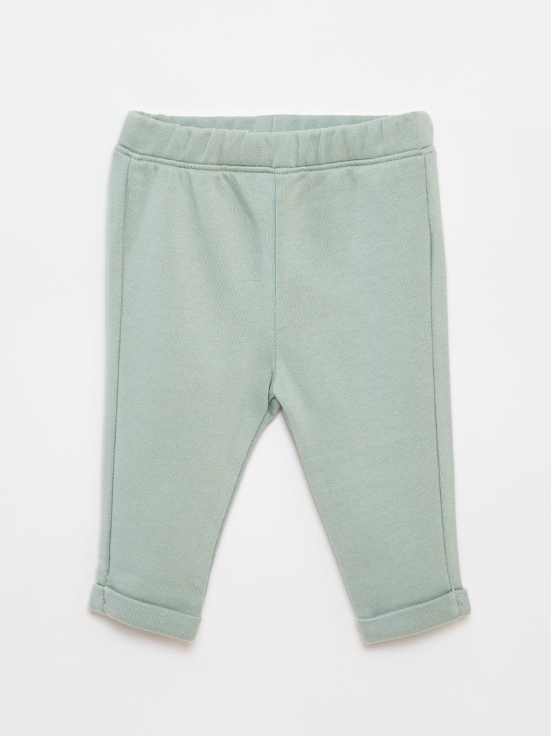 Ensemble t-shirt à manches longues + pantalon - 2 pièces Blanc - Kiabi