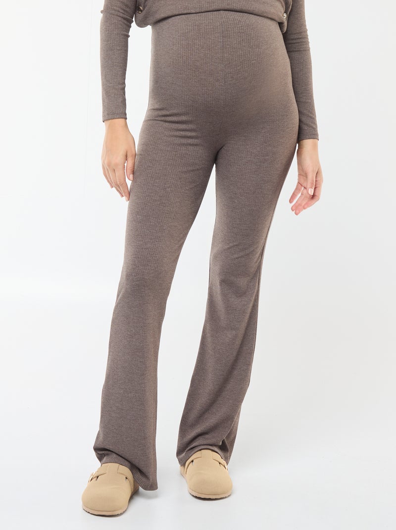 Ensemble t-shirt allaitement + pantalon - 2 pièces Marron - Kiabi
