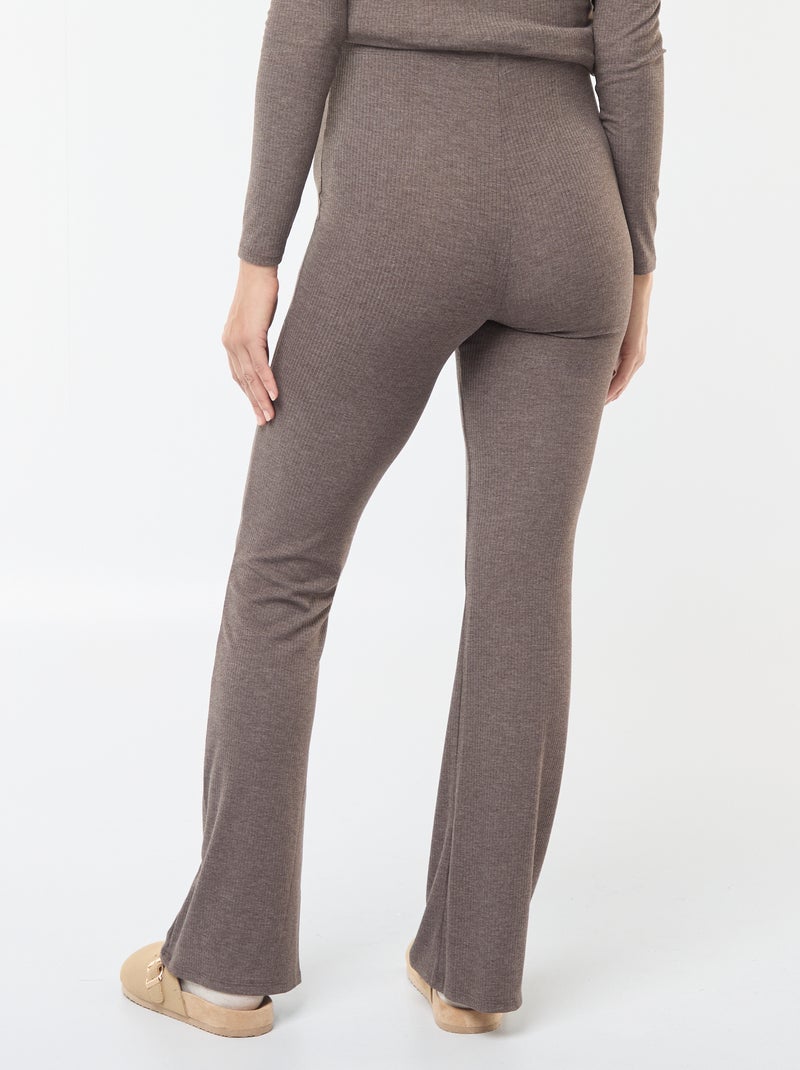 Ensemble t-shirt allaitement + pantalon - 2 pièces Marron - Kiabi