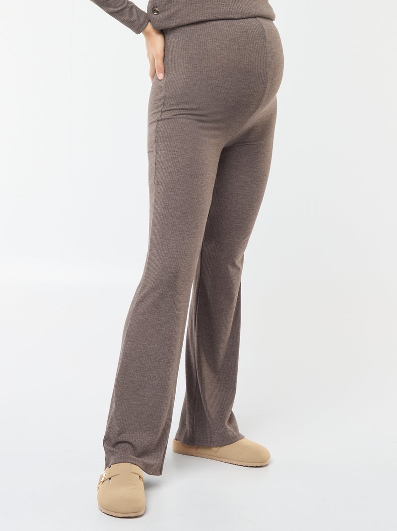 Ensemble t-shirt allaitement + pantalon - 2 pièces Marron - Kiabi