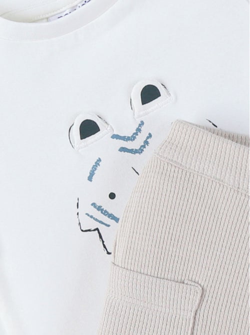 Ensemble T-shirt avec short, Coton Noukie's - Kiabi