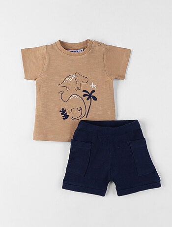 Ensemble T-shirt avec Short, Coton Noukie's