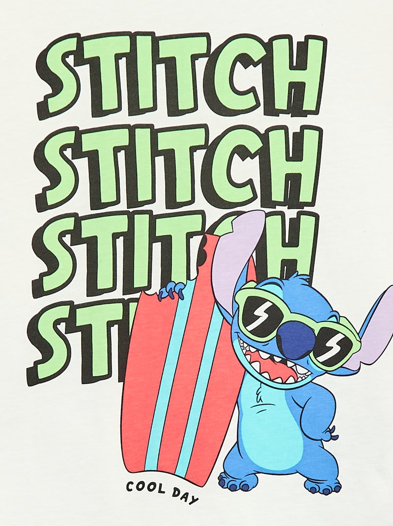 Ensemble T-shirt + bermuda 'Disney' - 2 pièces Blanc - Kiabi