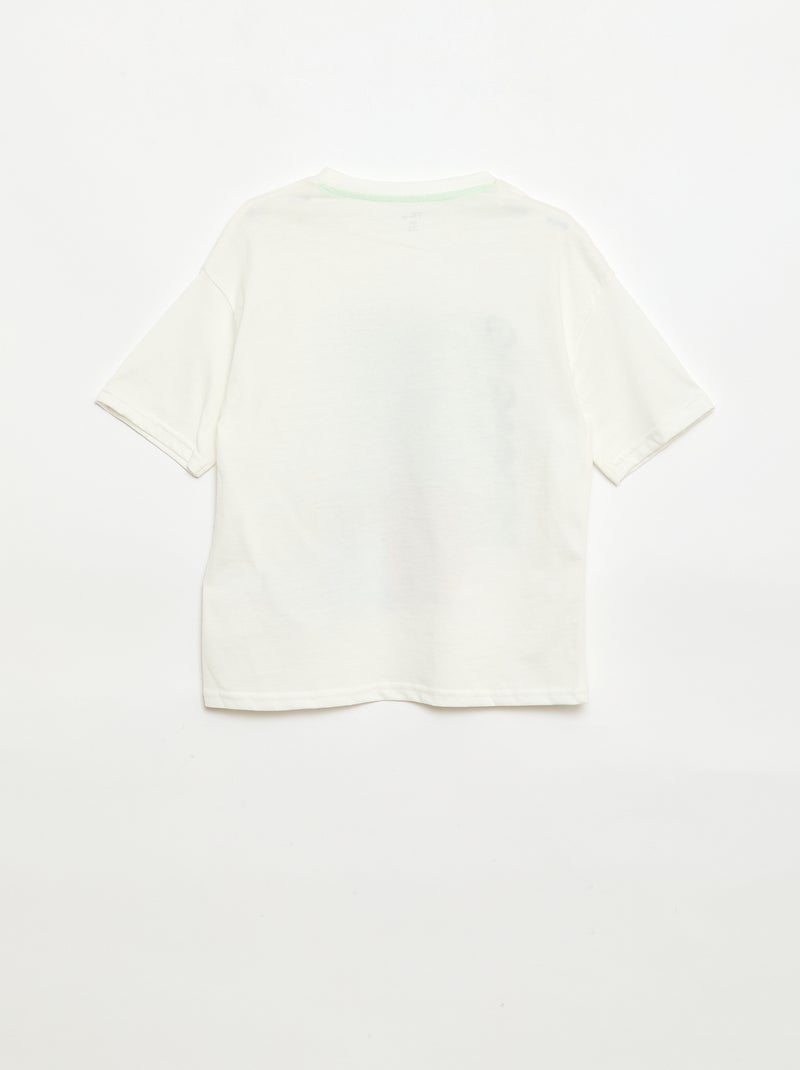 Ensemble T-shirt + bermuda 'Disney' - 2 pièces Blanc - Kiabi