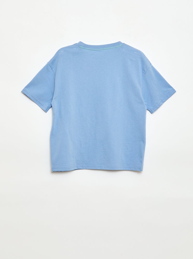 Ensemble T-shirt + bermuda 'Disney' - 2 pièces Bleu - Kiabi