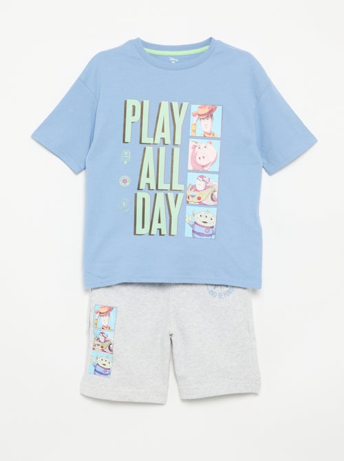 Ensemble T-shirt + bermuda 'Disney' - 2 pièces - Kiabi Ensemble T-shirt + bermuda 'Disney' - 2 pièces - Kiabi