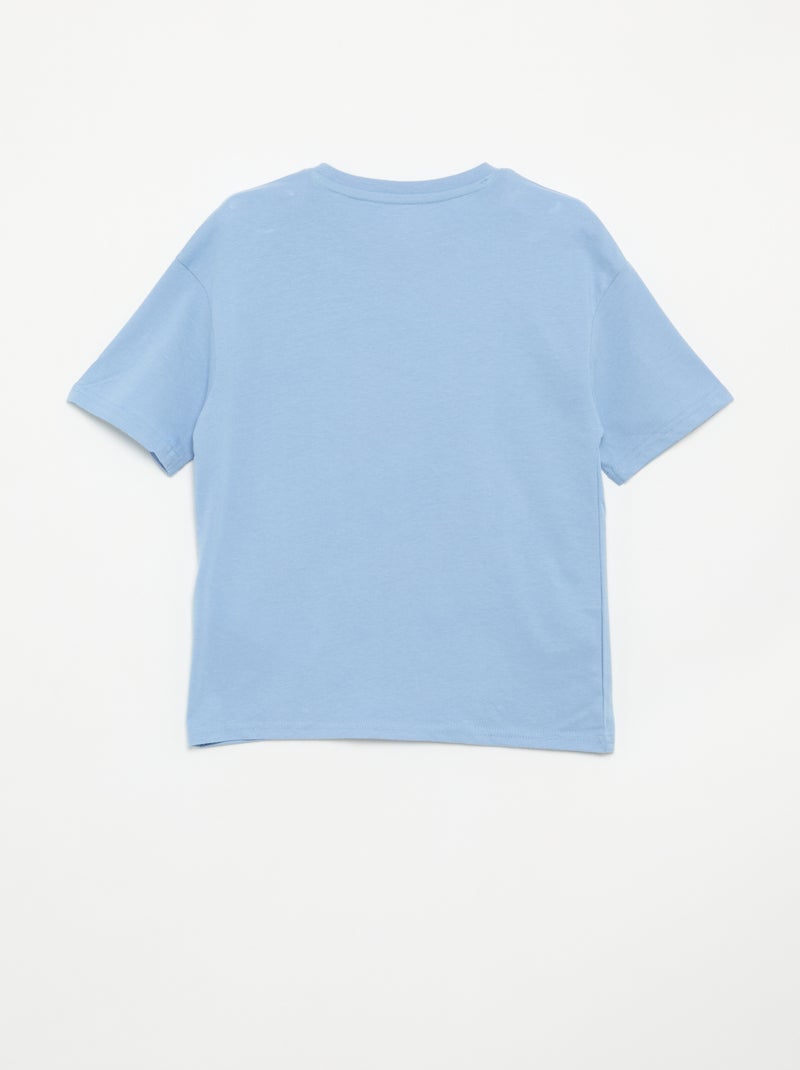 Ensemble T-shirt + bermuda 'Disney' - 2 pièces Bleu - Kiabi