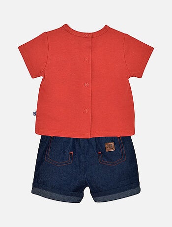 ENSEMBLE T-SHIRT BERMUDA EDGAR