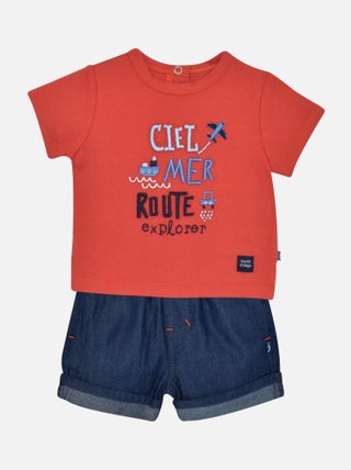 ENSEMBLE T-SHIRT BERMUDA EDGAR