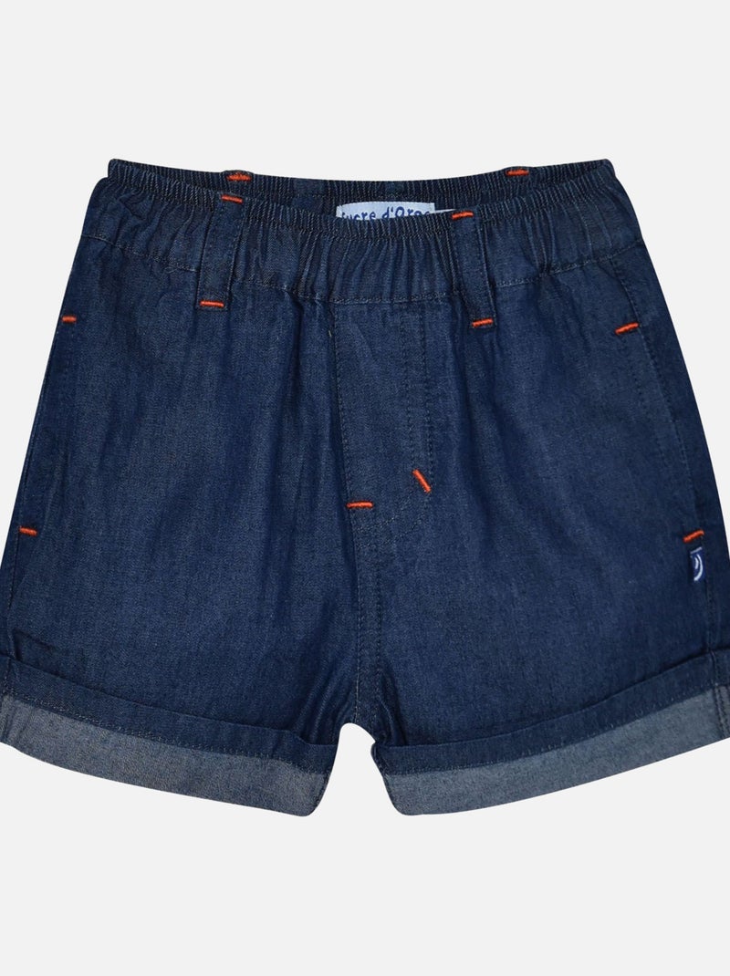 ENSEMBLE T-SHIRT BERMUDA EDGAR Bleu - Kiabi