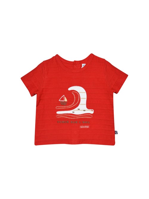 Ensemble T-shirt Bermuda Romaric Sucre d'Orge - Kiabi