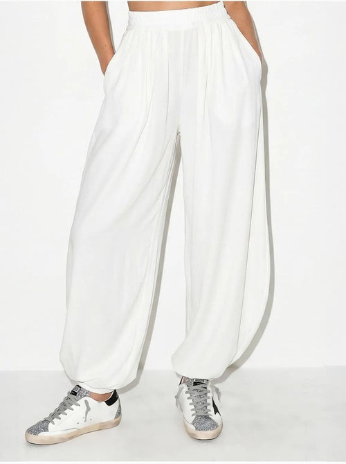 Ensemble t-shirt col rond et pantalon large lucci - Kiabi Ensemble t-shirt col rond et pantalon large lucci - Kiabi