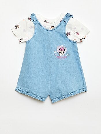Ensemble t-shirt + combishort 'Disney' 'Mickey'