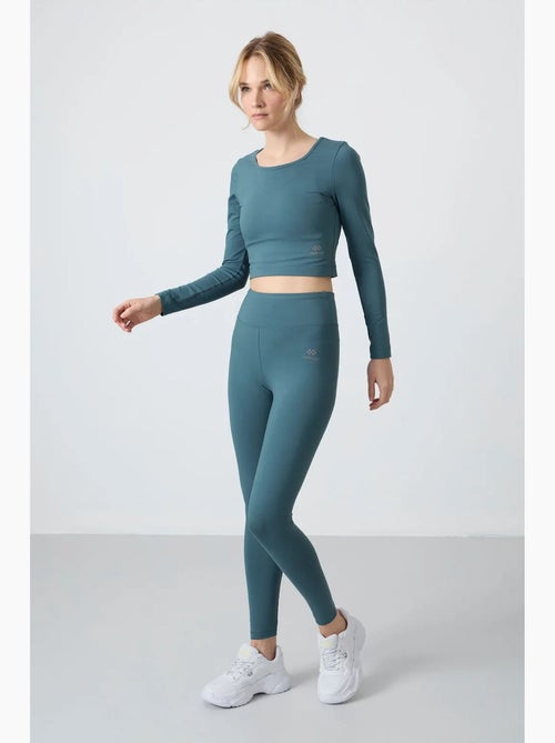 Ensemble t-shirt court et legging en coton et élasthanne tommy - Kiabi Ensemble t-shirt court et legging en coton et élasthanne tommy - Kiabi