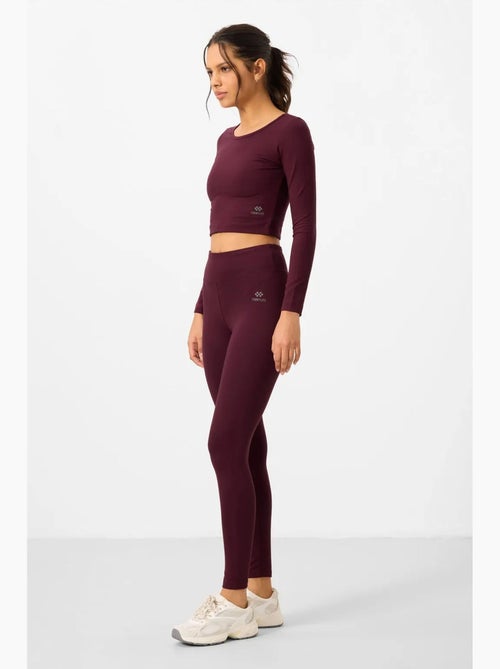 Ensemble t-shirt court et legging en coton et élasthanne tommy - Kiabi Ensemble t-shirt court et legging en coton et élasthanne tommy - Kiabi