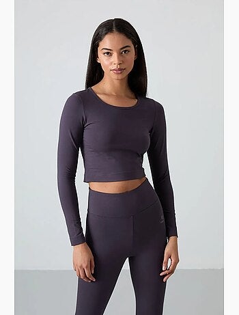 Ensemble t-shirt court et legging en coton et élasthanne tommy