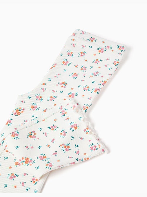 Ensemble T-shirt en coton et pantalon côtelé - Kiabi