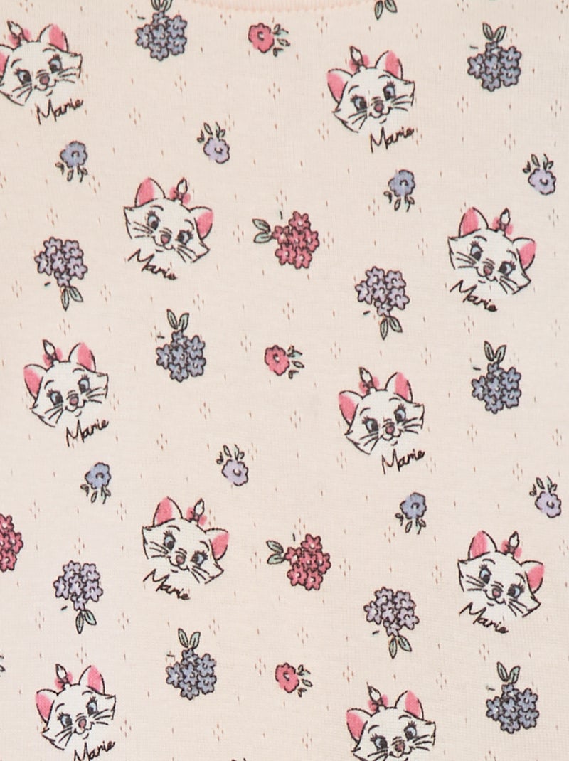 Ensemble t-shirt en maille pointelle + legging 'Disney' - 2 pièces ROSE - Kiabi