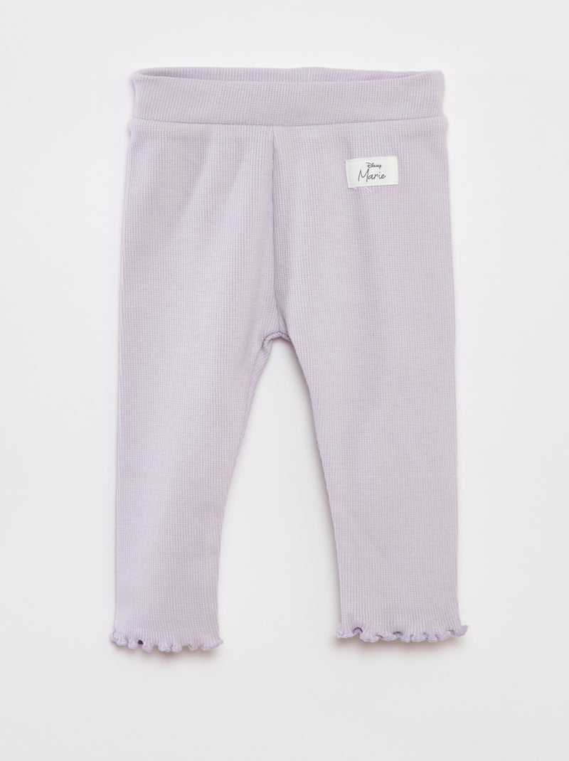 Ensemble t-shirt en maille pointelle + legging 'Disney' - 2 pièces ROSE - Kiabi