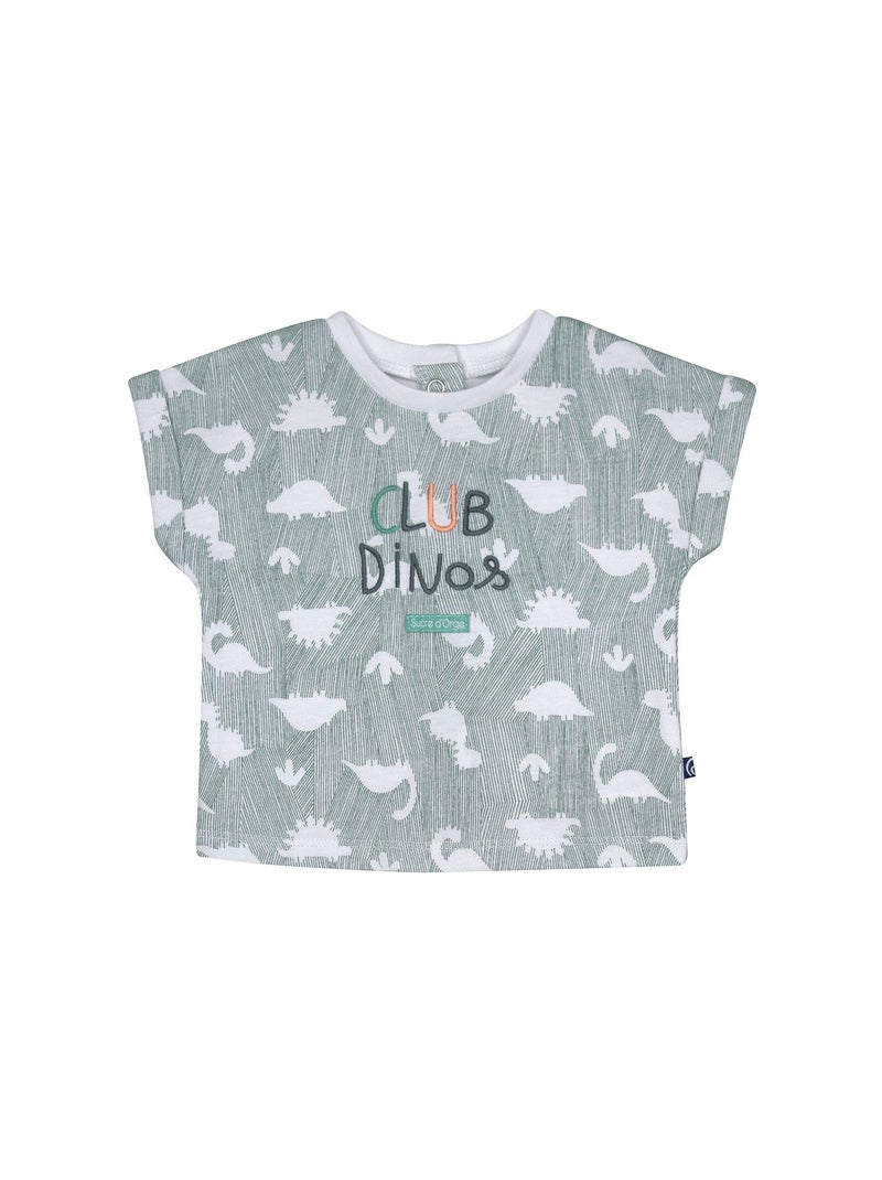 Ensemble T-shirt et bermuda Romuald Bleu - Kiabi