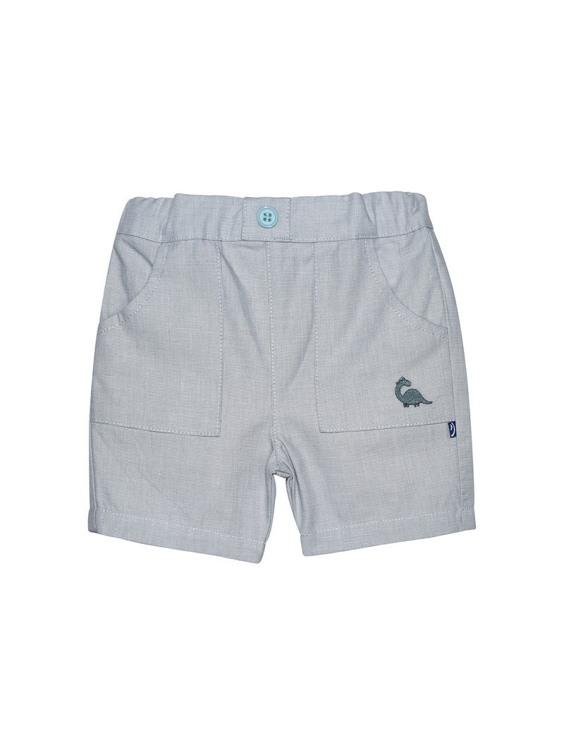 Ensemble T-shirt et bermuda Romuald Bleu - Kiabi