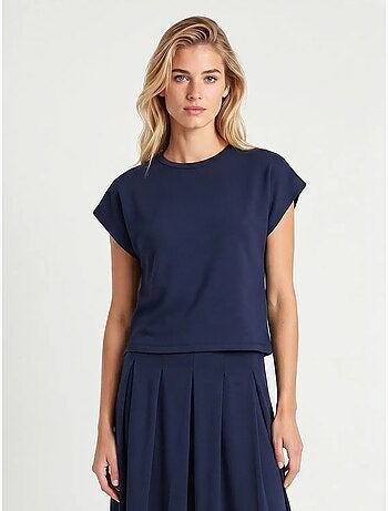Ensemble t-shirt et jupe midi en jersey istanbul