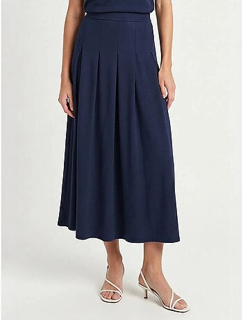 Ensemble t-shirt et jupe midi en jersey istanbul