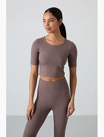Ensemble t-shirt et legging pantacourt en coton et élasthanne tommy