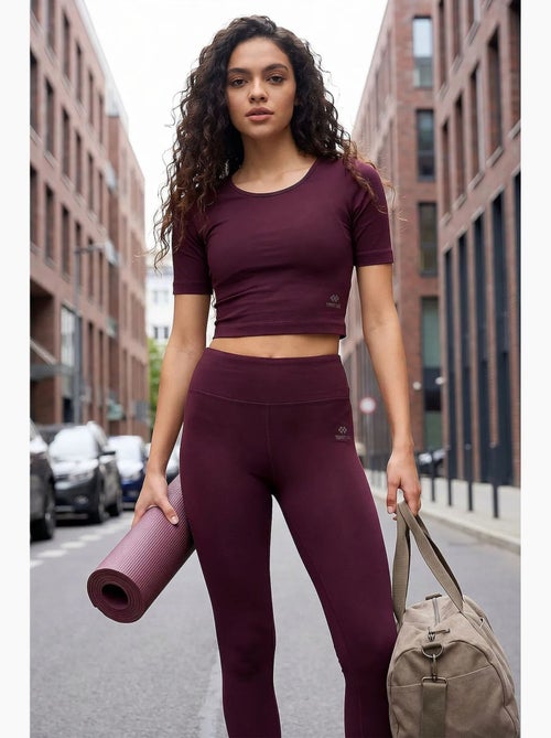 Ensemble t-shirt et legging capri en coton et élasthanne tommy - Kiabi Ensemble t-shirt et legging capri en coton et élasthanne tommy - Kiabi