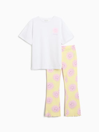 Ensemble t-shirt et leggings MO Fashion