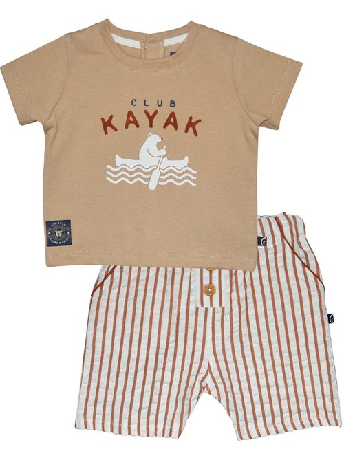 Ensemble T-shirt et pantalon Rémi - Kiabi Ensemble T-shirt et pantalon Rémi - Kiabi