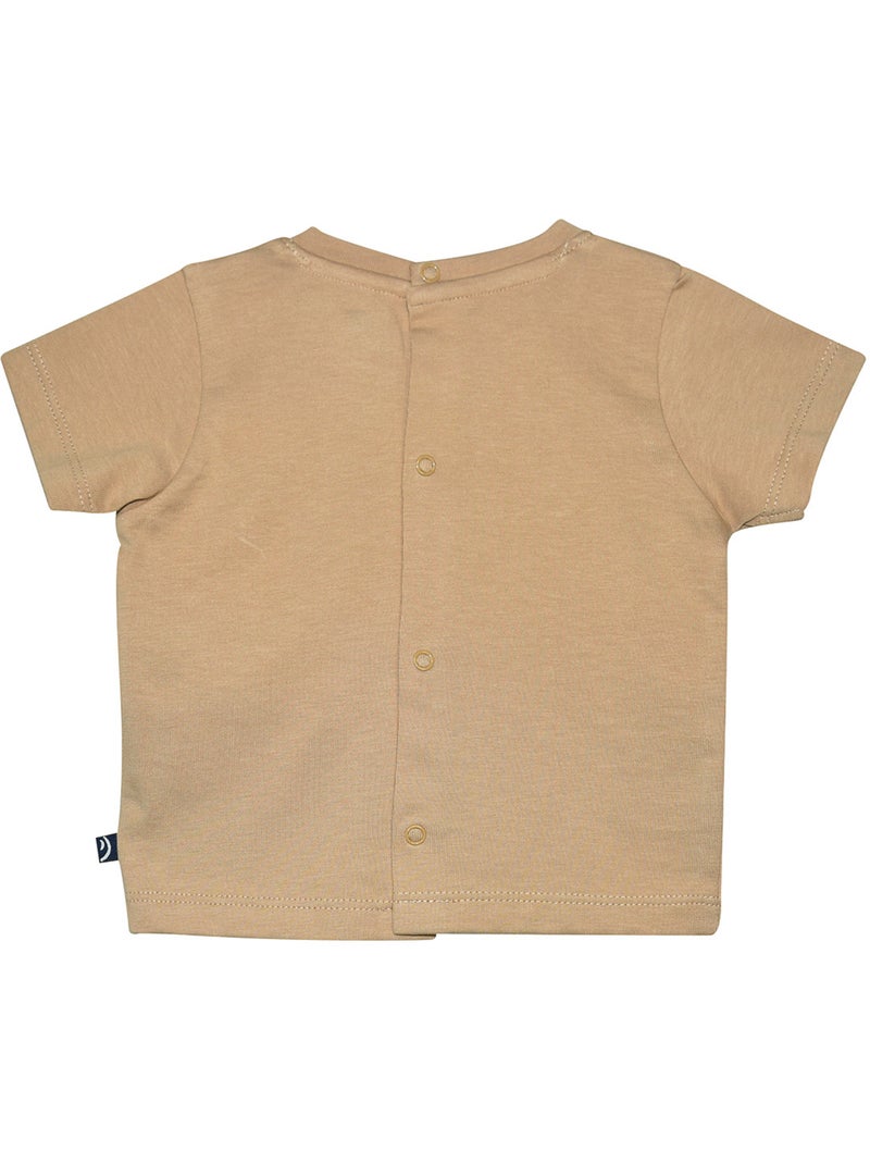 Ensemble T-shirt et pantalon Rémi Beige - Kiabi