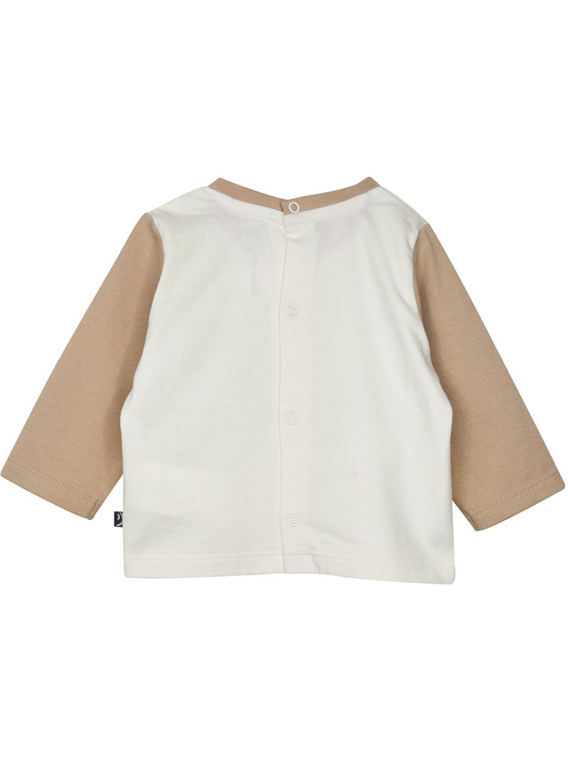 Ensemble T-shirt et pantalon Rémi Beige - Kiabi