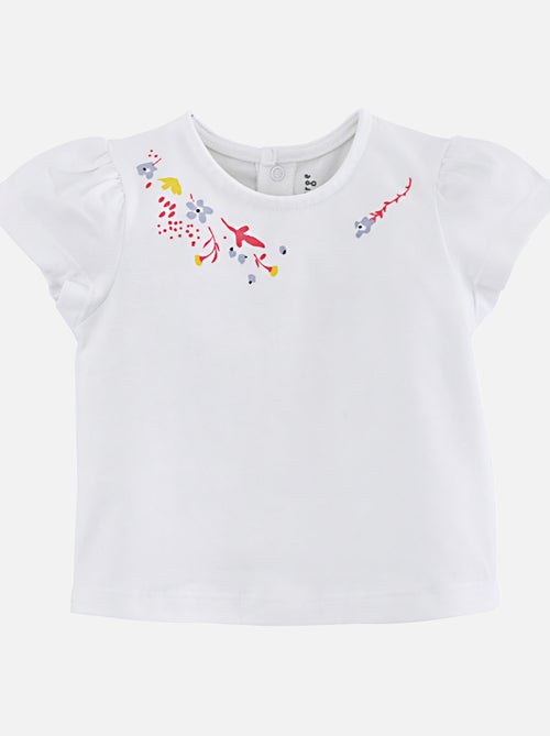 ENSEMBLE T SHIRT ET SALOPETTE COURTE BEBE FILLE - Kiabi
