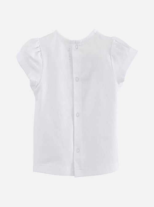 ENSEMBLE T SHIRT ET SALOPETTE COURTE BEBE FILLE - Kiabi