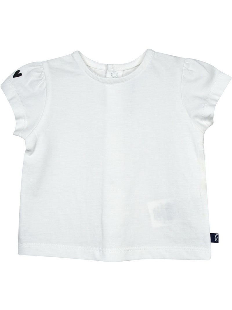 Ensemble t-shirt et salopette rima Rose - Kiabi
