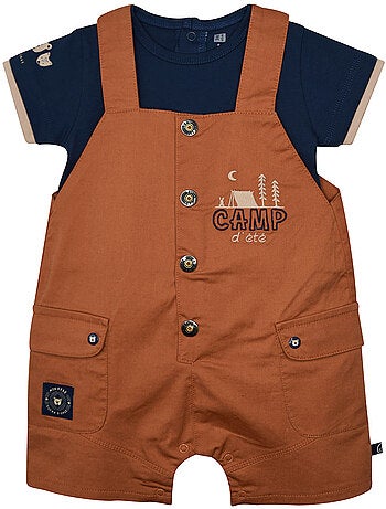 Ensemble T-shirt et salopette Ryan