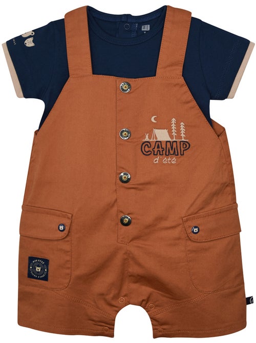 Ensemble T-shirt et salopette Ryan - Kiabi