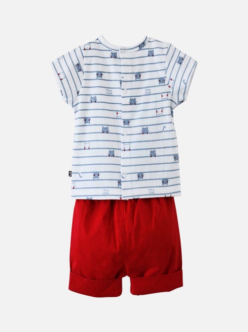 ENSEMBLE T-SHIRT ET SHORT ANDRY - Kiabi