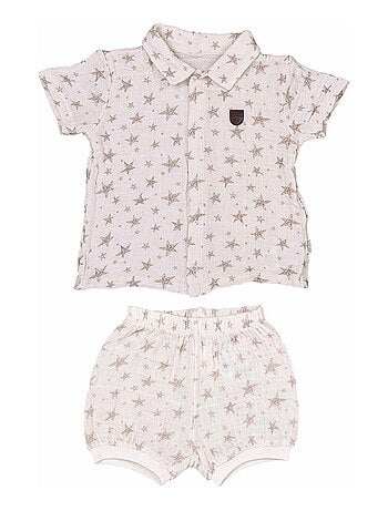Ensemble t-shirt et short bébé , SACHA Kitikate